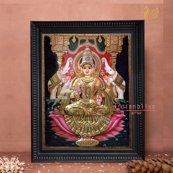 Gaja Lakshmi Embosed