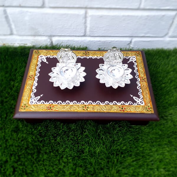 Pooja Chowki Stool-3